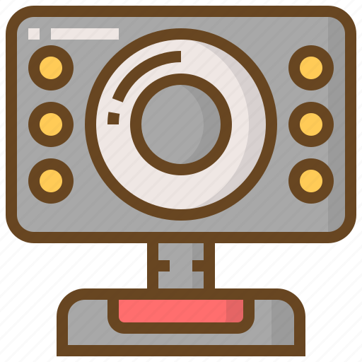 Communication, media, multimedia, technology, camera, video, webcam icon - Download on Iconfinder
