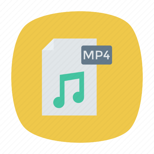 Document, file, mp4, music icon - Download on Iconfinder