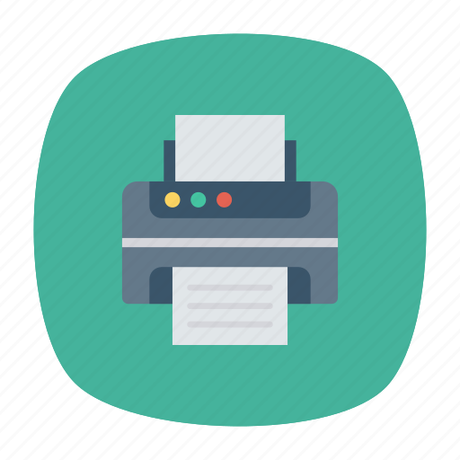 Fax, paper, print, printer icon - Download on Iconfinder