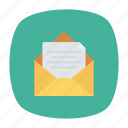 email, letter, message, open