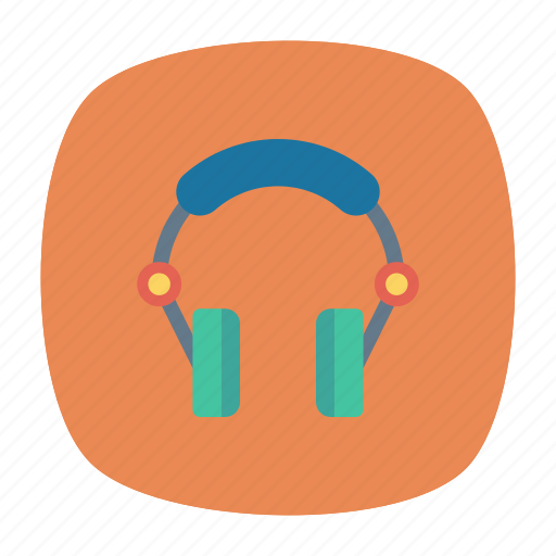 Headphone, headset, listen, support icon - Download on Iconfinder