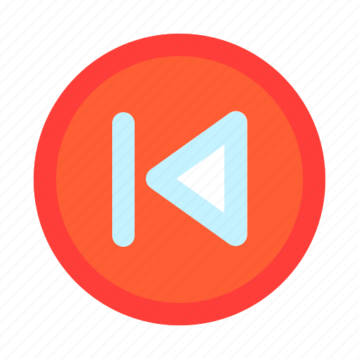 Arrow, back, direction, left, media, multimedia, previous icon - Download on Iconfinder