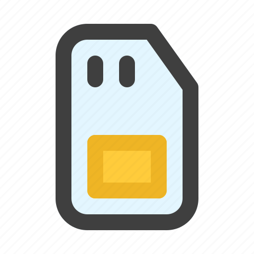 Chip, device, mobile, multimedia, phone, simcard, tech icon - Download on Iconfinder