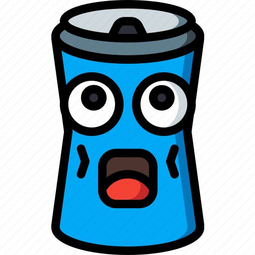 Beer, can, drink, drunk, fizzy, shocked icon - Download on Iconfinder