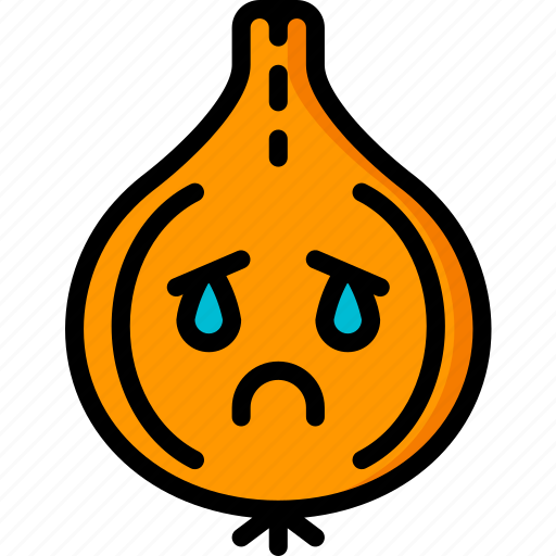 Crying, food, onion, sad, vegetable icon - Download on Iconfinder
