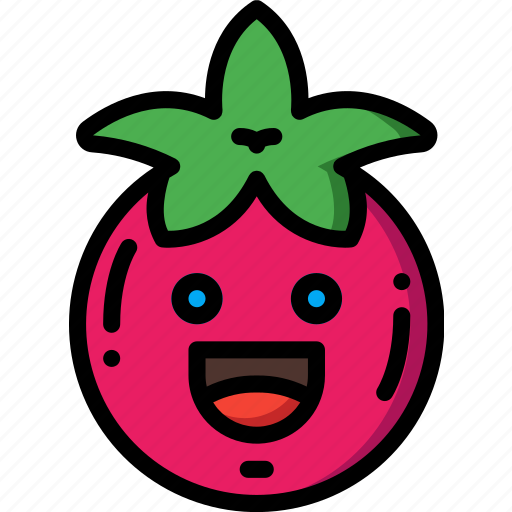 Fruit, happy, salad, smiley, tomato icon - Download on Iconfinder