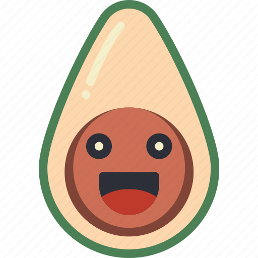 Avacado, avocado, food, fruit, happy, healthy icon - Download on Iconfinder
