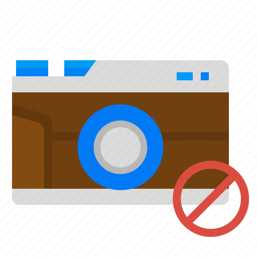 Camera, no, photo, prohibit, signaling icon - Download on Iconfinder