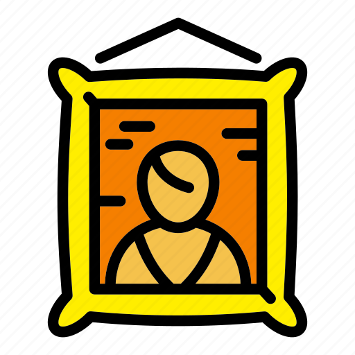 Artistic, frame, museum, pencil, picture, portrait icon - Download on Iconfinder