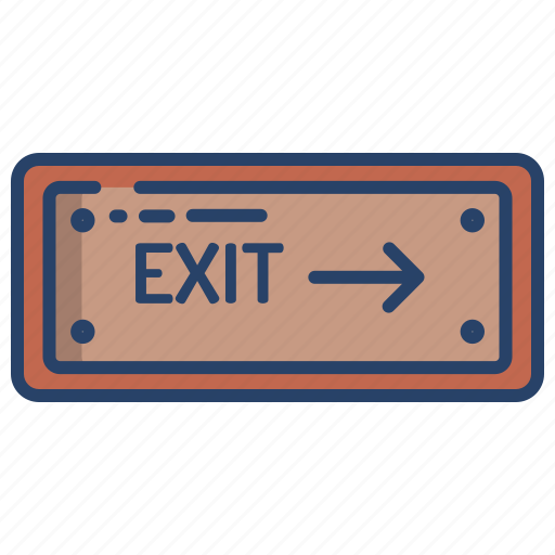 Exit, 1 icon - Download on Iconfinder on Iconfinder