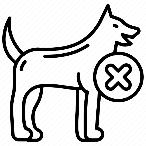 No, pets, pet, policy, dog, restriction, animal icon - Download on Iconfinder
