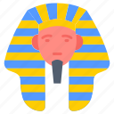 pharaoh, crown, egypt, king, tutankhamun, arrogant