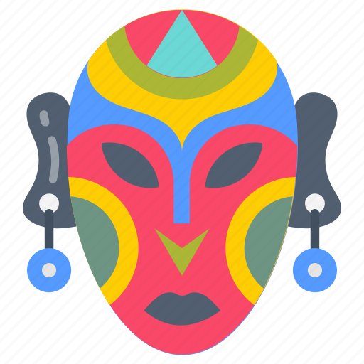 African, mask, art, custom, folklore icon - Download on Iconfinder