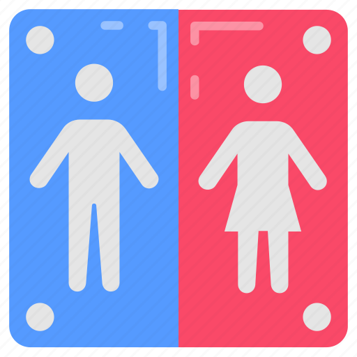 Restroom, male, female, public, lavatory, museum, toilets icon - Download on Iconfinder