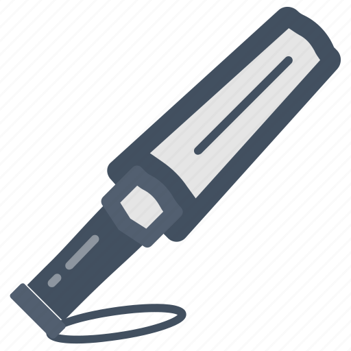 Metal, detector, security, scanning, pen, device icon - Download on Iconfinder