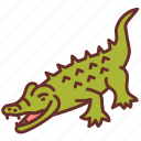 alligator, crocodile, reptile, serpent, terrapin