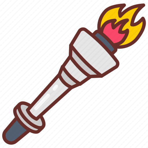 Greece, torch, fire, flame, light icon - Download on Iconfinder