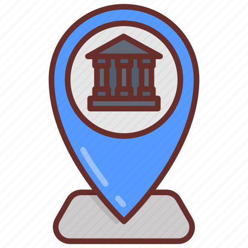 Museum, location, sign, art, online, mapping icon - Download on Iconfinder