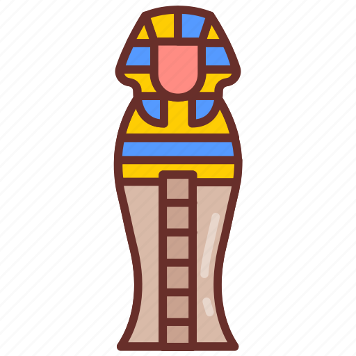 Sarcophagus, coffin, box, case, funerary icon - Download on Iconfinder