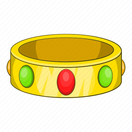 Ancient, bracelet, cartoon, luxury, object, sign, vintage icon - Download on Iconfinder