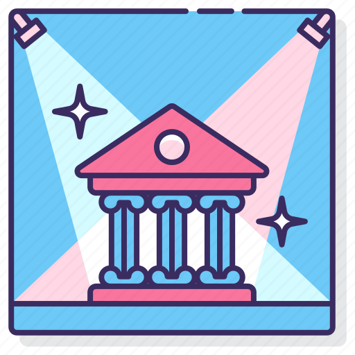 Highlights, museum, stage icon - Download on Iconfinder