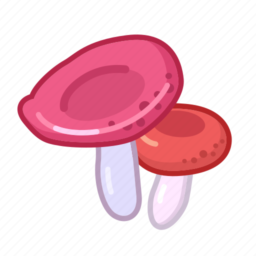 Russula, mushroom, food icon - Download on Iconfinder
