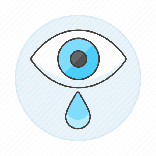 Eye, genre, melancholic, mood, music, sad, tear icon - Download on Iconfinder