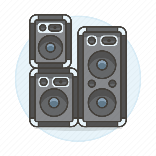 Dj, music, speakers icon - Download on Iconfinder