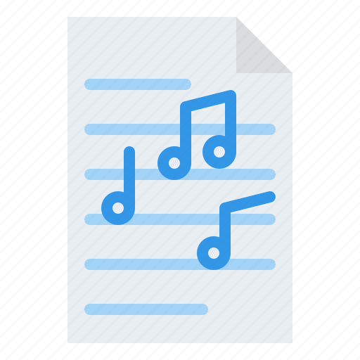 Music, note, sheet, song icon - Download on Iconfinder