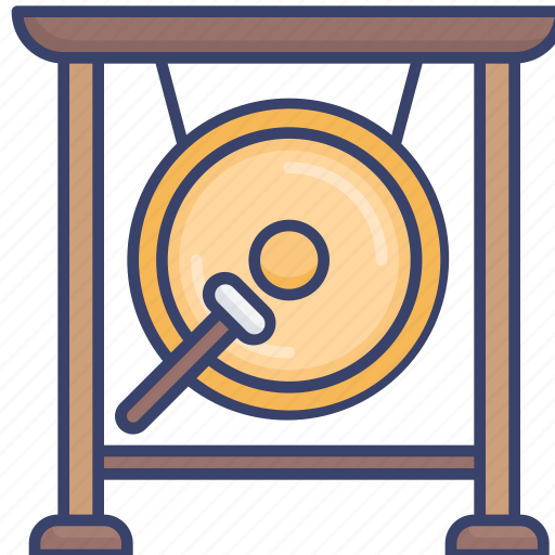 Entertainment, gong, instrument, music, musical icon - Download on Iconfinder