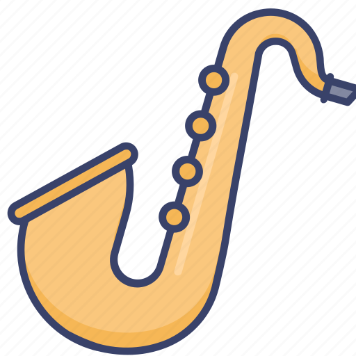Entertainment, instrument, music, musical, saxophone icon - Download on Iconfinder