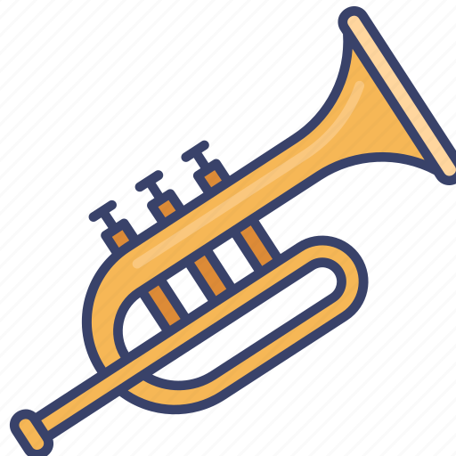 Entertainment, instrument, music, musical, trumpet icon - Download on Iconfinder
