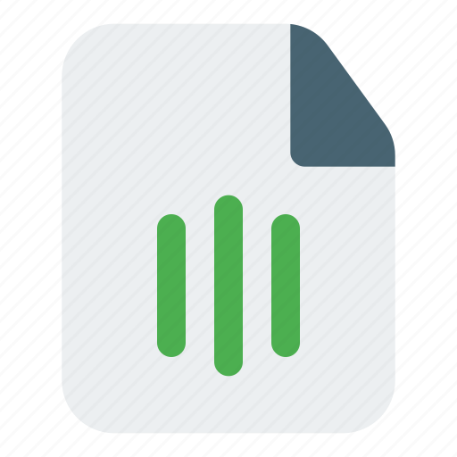 Music, file, 1, color, f icon - Download on Iconfinder