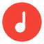 music, note, circle, color, f 