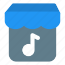 music, store, 2, color, f