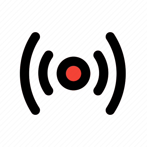 Podcast, signal, music, filled, line, f icon - Download on Iconfinder