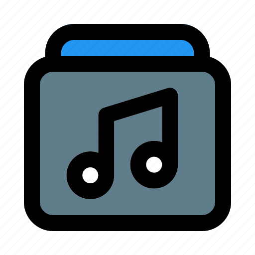 Music, collection, 3, filled, line, f icon - Download on Iconfinder
