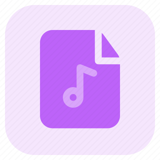 Music, file, tritone, f icon - Download on Iconfinder