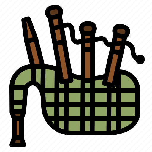 Bagpipe, cultures, music, folk, instrument icon - Download on Iconfinder