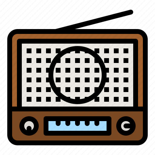 Radio, electronics, news, transistor, music icon - Download on Iconfinder