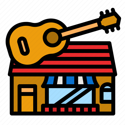 Shop, music, store, multimedia, building icon - Download on Iconfinder