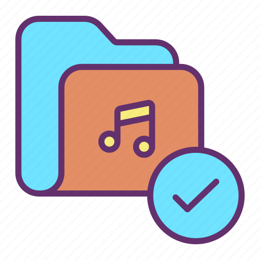 Music, folder icon - Download on Iconfinder on Iconfinder