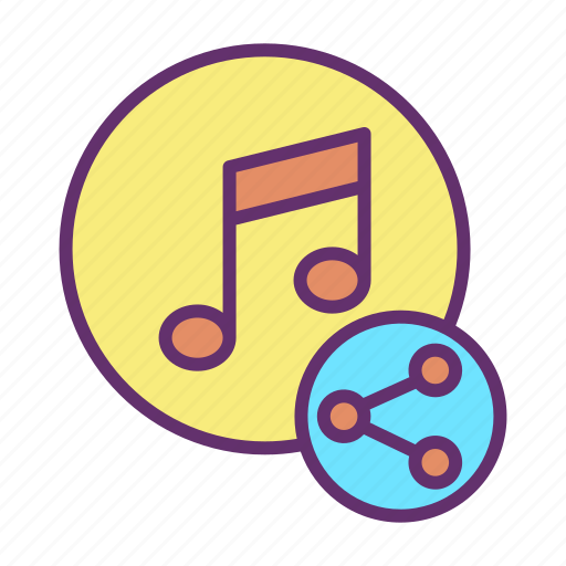 Share, music icon - Download on Iconfinder on Iconfinder