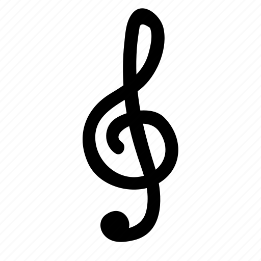 Clef, g-clef, melody, music, pitch, playback icon - Download on Iconfinder