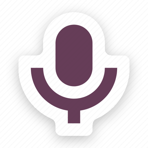 Microphone, on, sound, podcast, audio recording icon - Download on Iconfinder