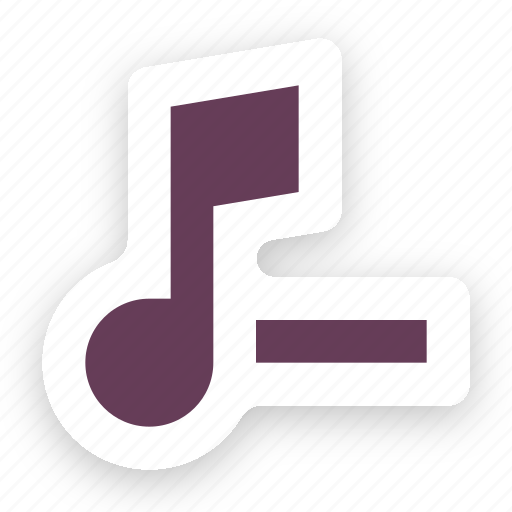 Note, remove, notation, music icon - Download on Iconfinder