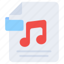 music file, file format, file extension, filetype, document
