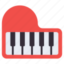 piano, piano keyboard, musical instrument, music keypad, grand piano 