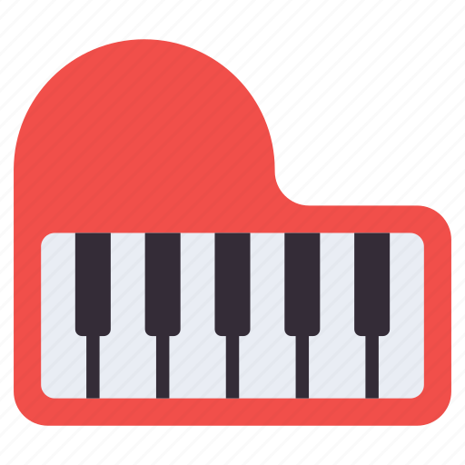 Piano, piano keyboard, musical instrument, music keypad, grand piano icon - Download on Iconfinder