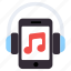 mobile music, music phone, smartphone, mobile player, audio music 